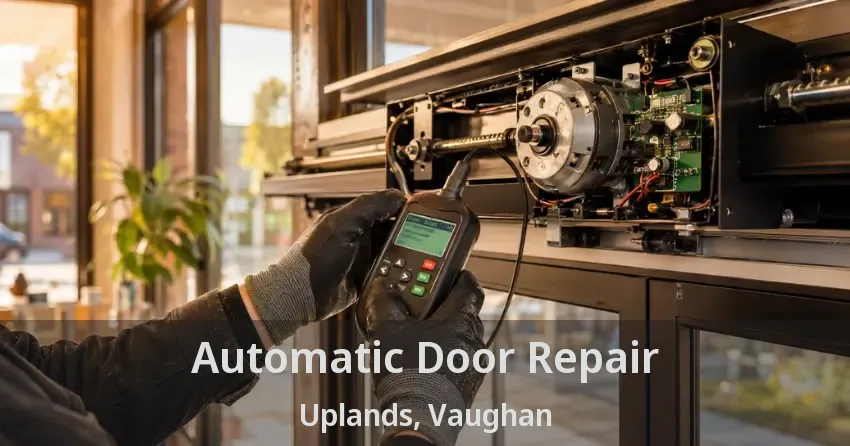 Automatic Door Repair Uplands, Vaughan - ON
