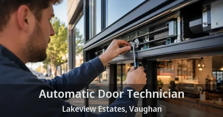 Automatic Door Technician Lakeview Estates, Vaughan - ON