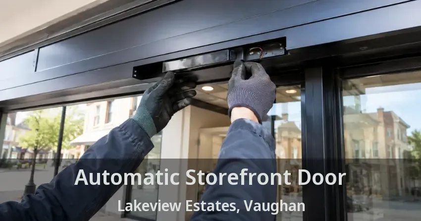 Automatic Storefront Door Lakeview Estates, Vaughan - ON