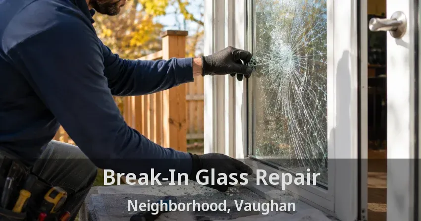Break-In Glass Repair Neighborhood, Vaughan - ON