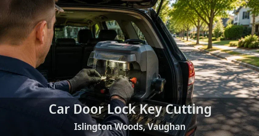Car Door Lock Key Cutting Islington Woods, Vaughan - ON
