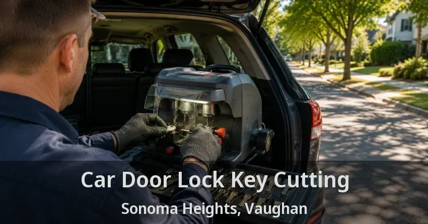 Car Door Lock Key Cutting Sonoma Heights, Vaughan - ON