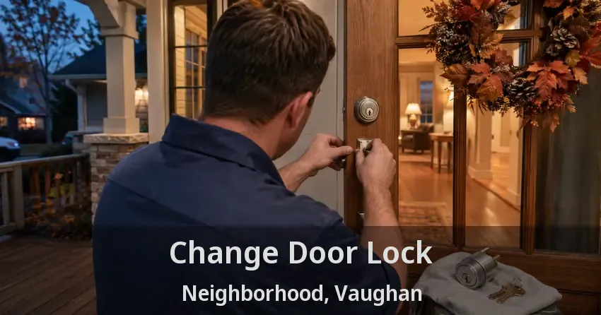 Change Door Lock Neighborhood, Vaughan - ON