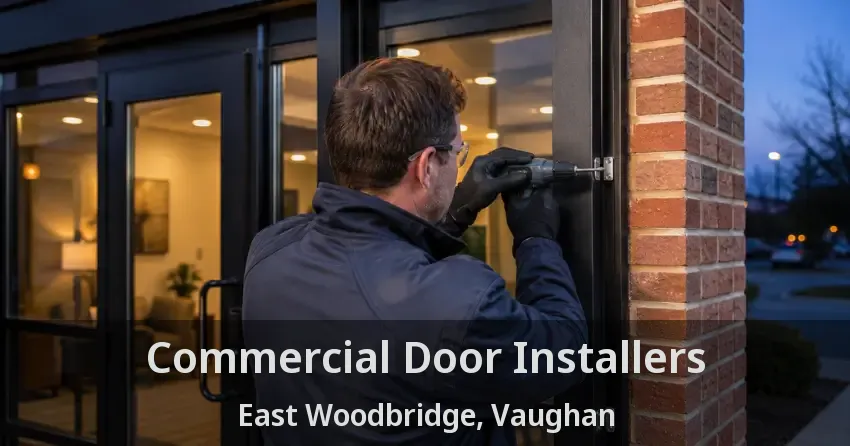 Commercial Door Installers East Woodbridge, Vaughan - ON