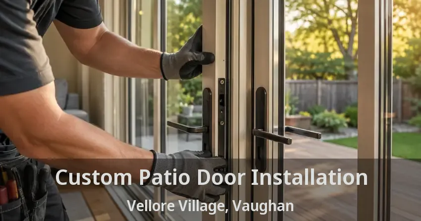 Custom Patio Door Installation Vellore Village, Vaughan - ON