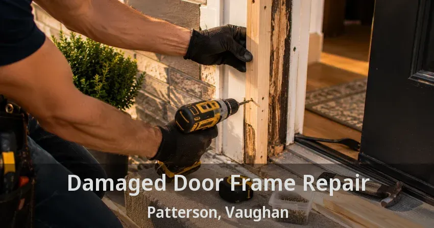 Damaged Door Frame Repair Patterson, Vaughan - ON