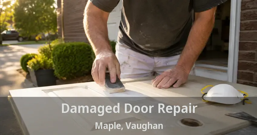 Damaged Door Repair Maple, Vaughan - ON