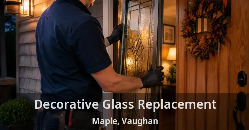 Decorative Glass Replacement Maple, Vaughan - ON