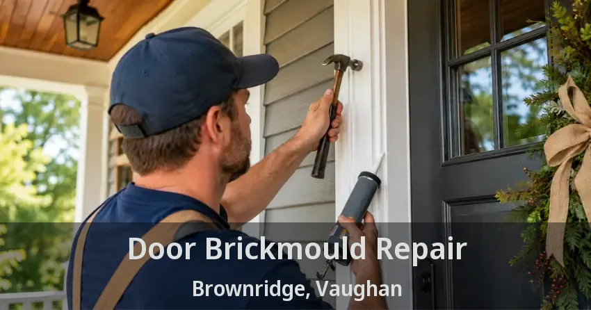 Door Brickmould Repair Brownridge, Vaughan - ON