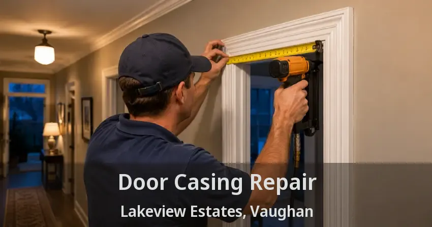 Door Casing Repair Lakeview Estates, Vaughan - ON