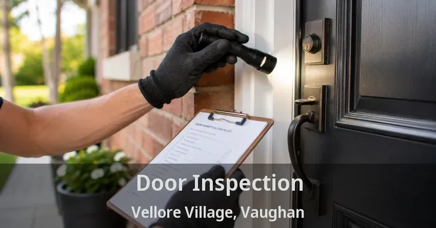 Door Inspection Vellore Village, Vaughan - ON