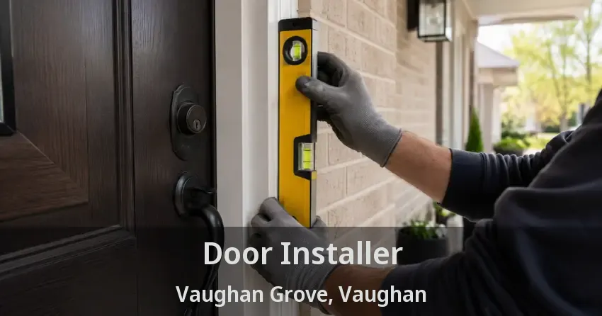 Door Installer Vaughan Grove, Vaughan - ON