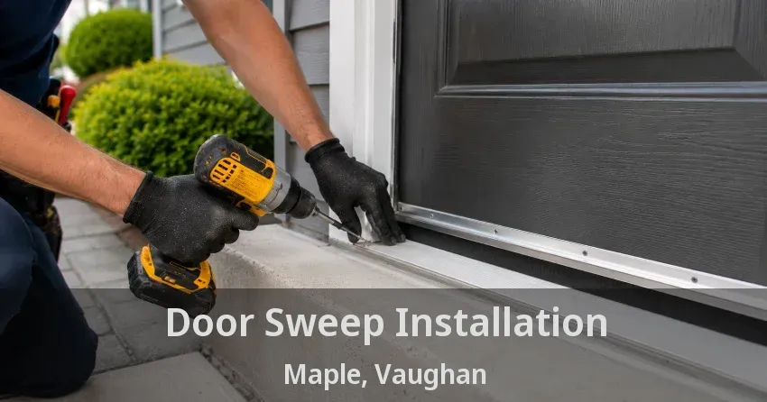 Door Sweep Installation Maple, Vaughan - ON