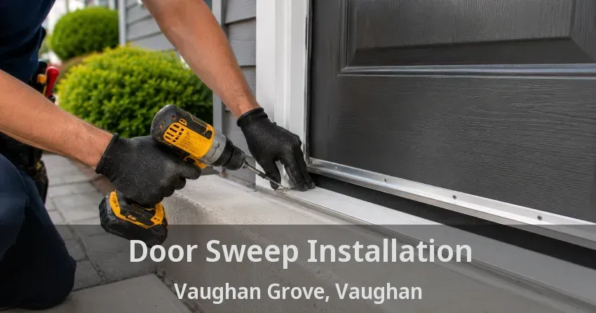 Door Sweep Installation Vaughan Grove, Vaughan - ON