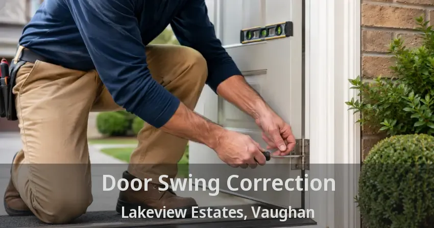 Door Swing Correction Lakeview Estates, Vaughan - ON