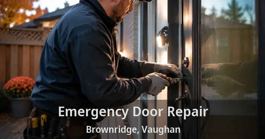 Emergency Door Repair Brownridge, Vaughan - ON