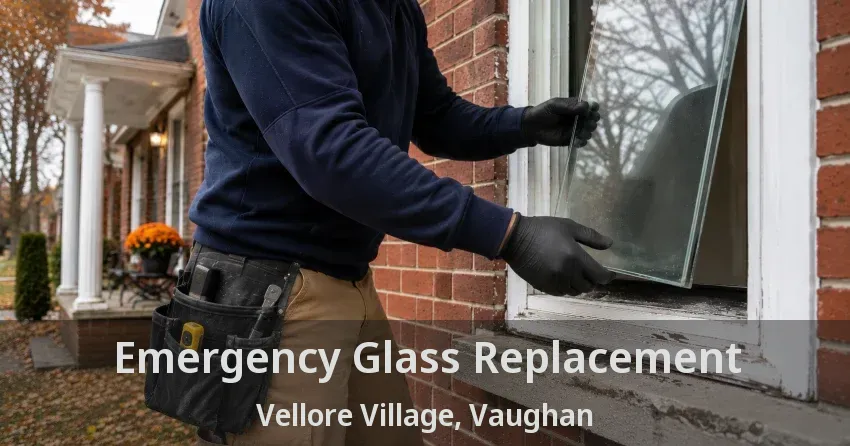 Emergency Glass Replacement Vellore Village, Vaughan - ON