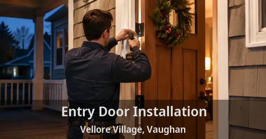 Entry Door Installation Vellore Village, Vaughan - ON
