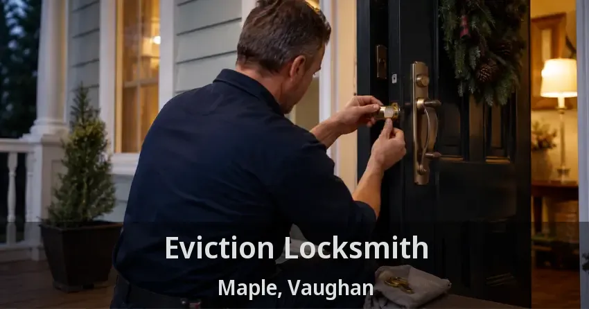 Eviction Locksmith Maple, Vaughan - ON