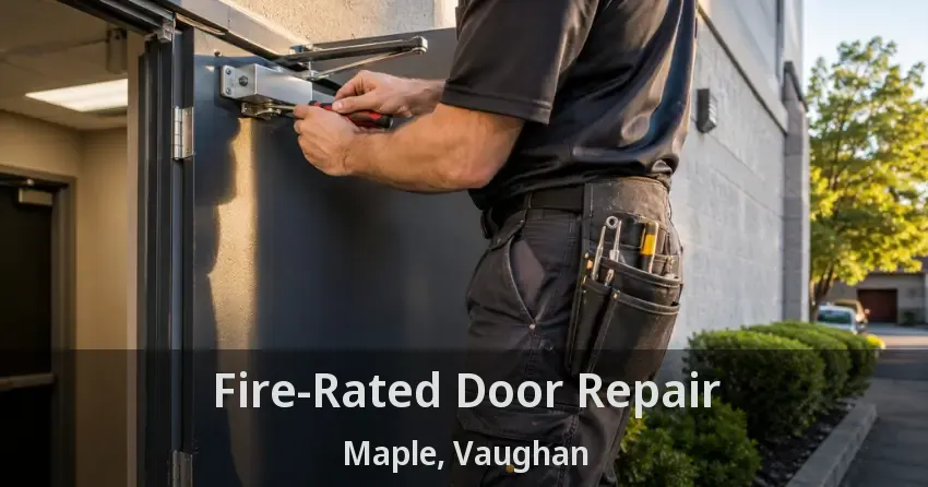 Fire-Rated Door Repair Maple, Vaughan - ON