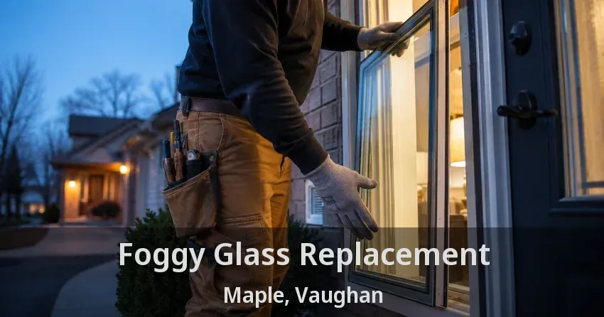 Foggy Glass Replacement Maple, Vaughan - ON
