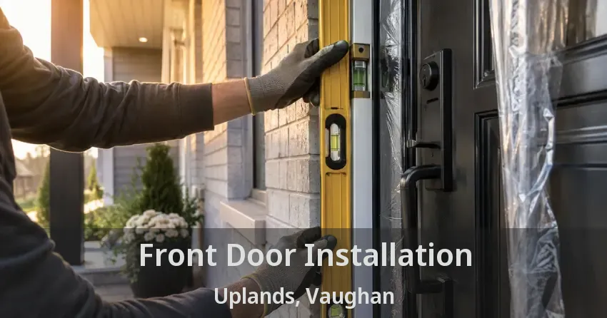 Front Door Installation Uplands, Vaughan - ON
