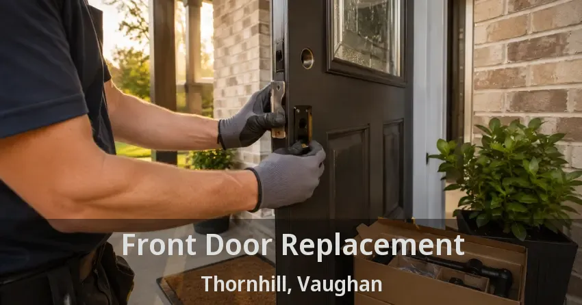 Front Door Replacement Thornhill, Vaughan - ON