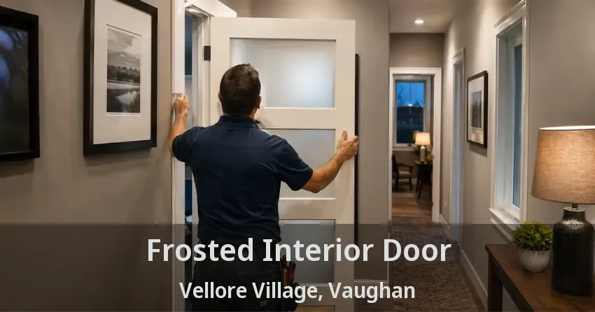 Frosted Interior Door Vellore Village, Vaughan - ON