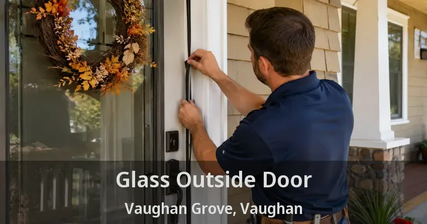 Glass Outside Door Vaughan Grove, Vaughan - ON