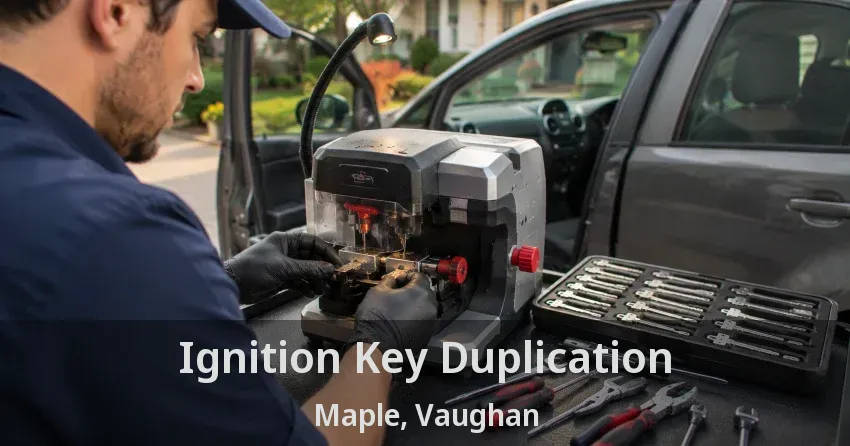 Ignition Key Duplication Maple, Vaughan - ON