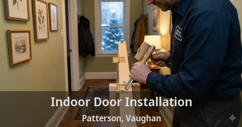 Indoor Door Installation Patterson, Vaughan - ON