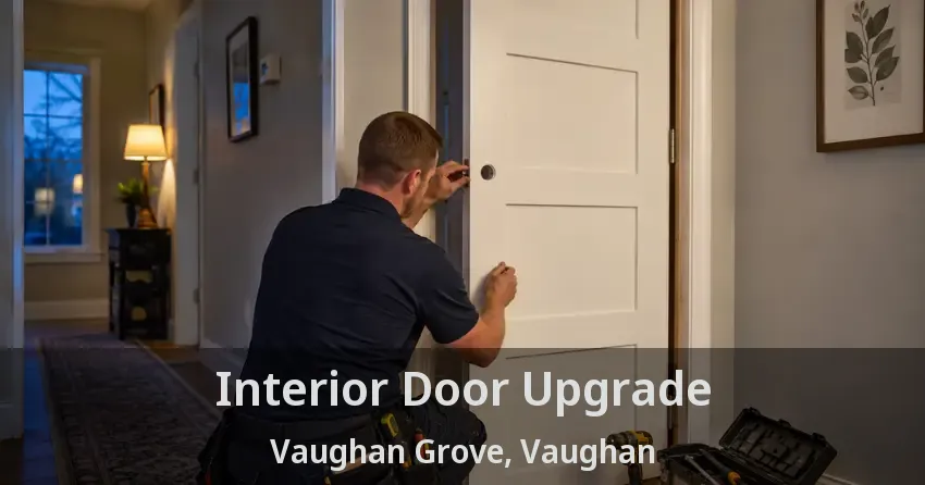 Interior Door Upgrade Vaughan Grove, Vaughan - ON