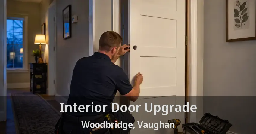 Interior Door Upgrade Woodbridge, Vaughan - ON