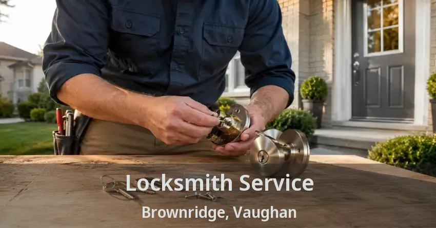 Locksmith Service Brownridge, Vaughan - ON