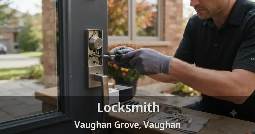 Locksmith Vaughan Grove, Vaughan - ON