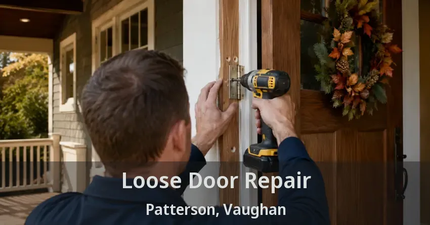 Loose Door Repair Patterson, Vaughan - ON