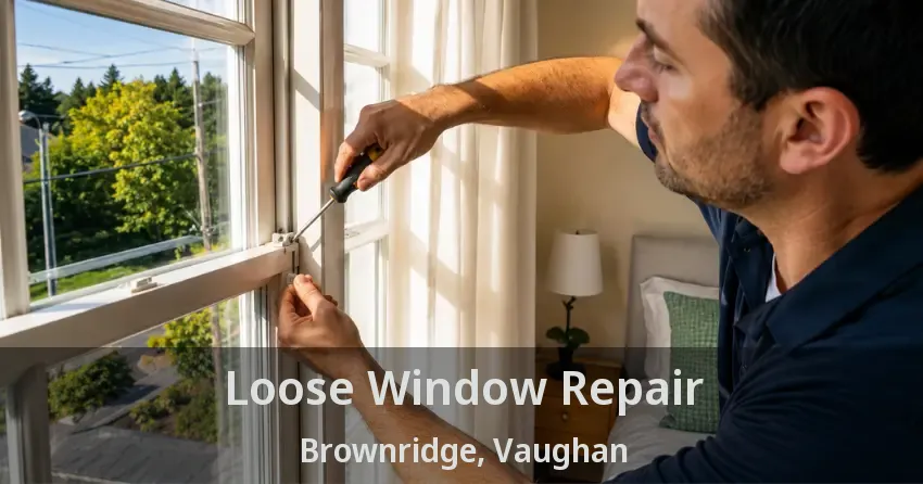 Loose Window Repair Brownridge, Vaughan - ON