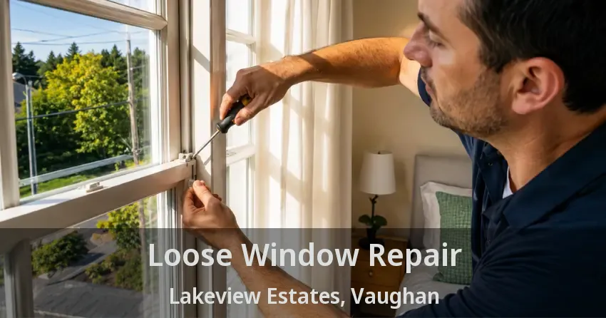 Loose Window Repair Lakeview Estates, Vaughan - ON