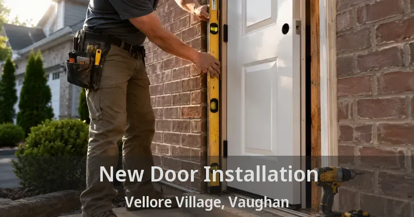 New Door Installation Vellore Village, Vaughan - ON