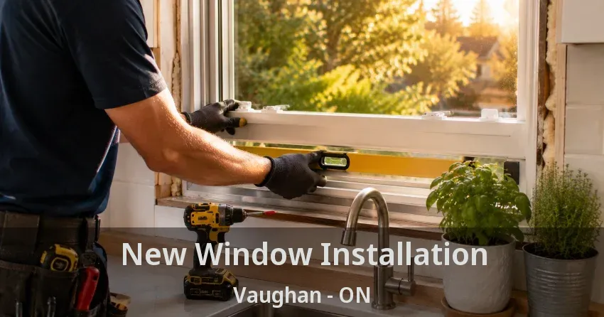 New Window Installation Vaughan - ON