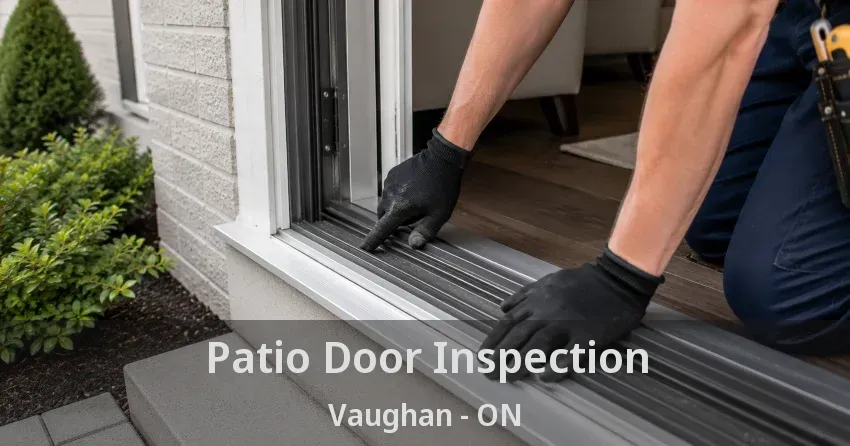 Patio Door Inspection Vaughan - ON