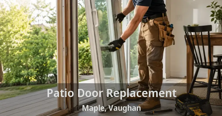 Patio Door Replacement Maple, Vaughan - ON