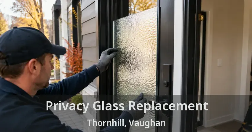 Privacy Glass Replacement Thornhill, Vaughan - ON