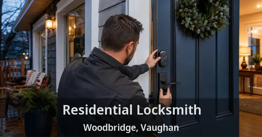 Residential Locksmith Woodbridge, Vaughan - ON