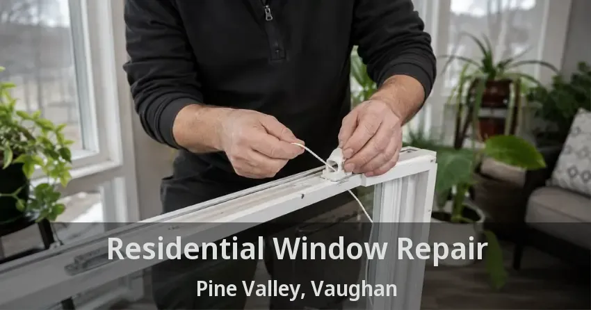 Residential Window Repair Pine Valley, Vaughan - ON