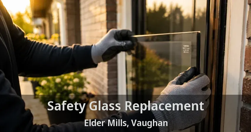 Safety Glass Replacement Elder Mills, Vaughan - ON