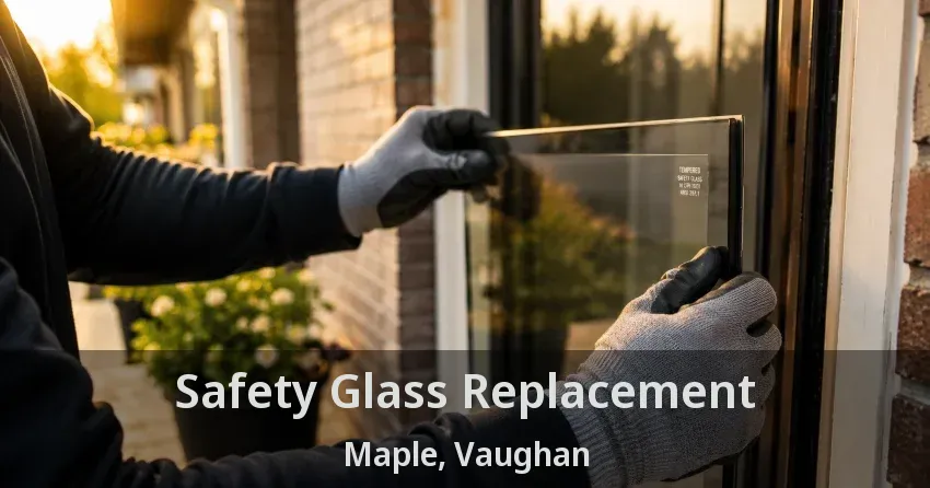 Safety Glass Replacement Maple, Vaughan - ON