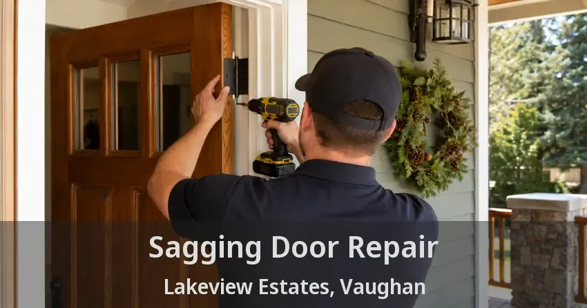 Sagging Door Repair Lakeview Estates, Vaughan - ON