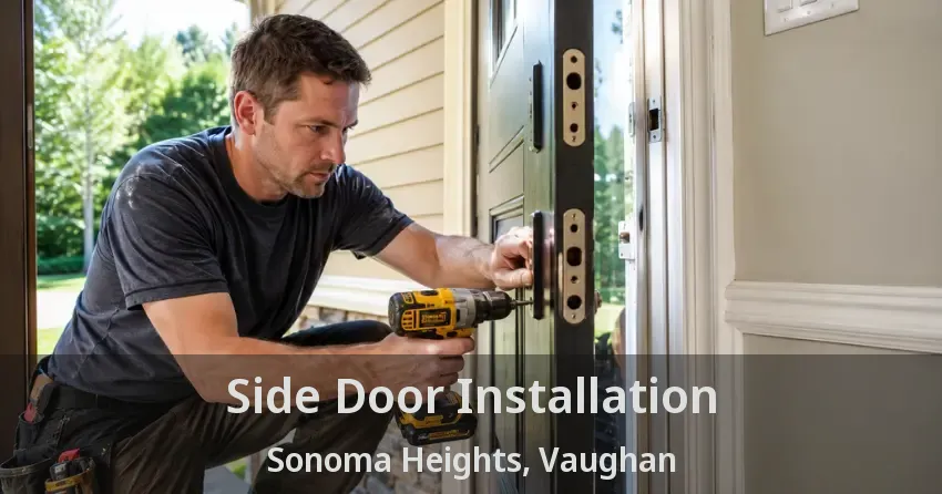 Side Door Installation Sonoma Heights, Vaughan - ON