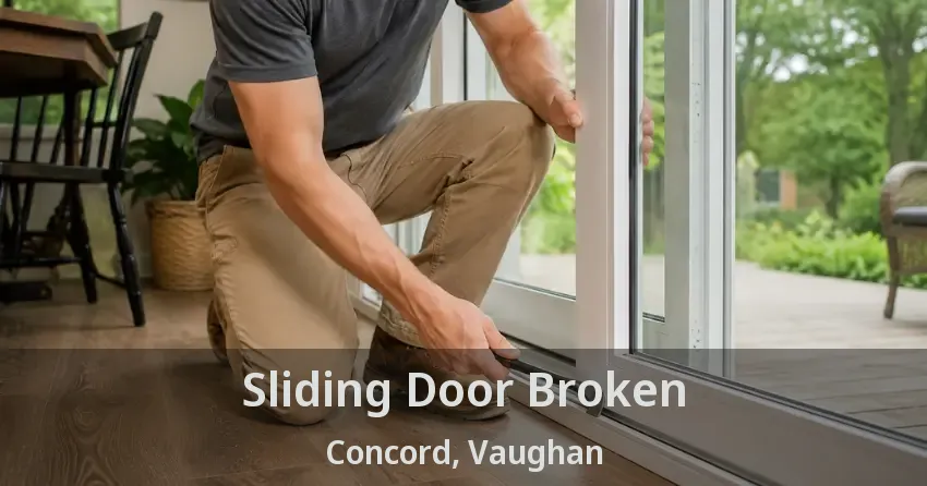 Sliding Door Broken Concord, Vaughan - ON